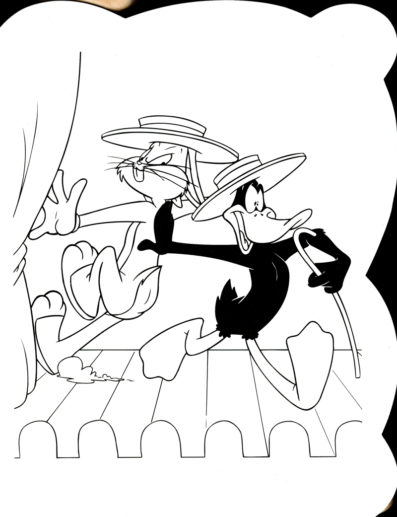 bộ looney tunes - tô màu cùng daffy (tập 2) - Ảnh 5