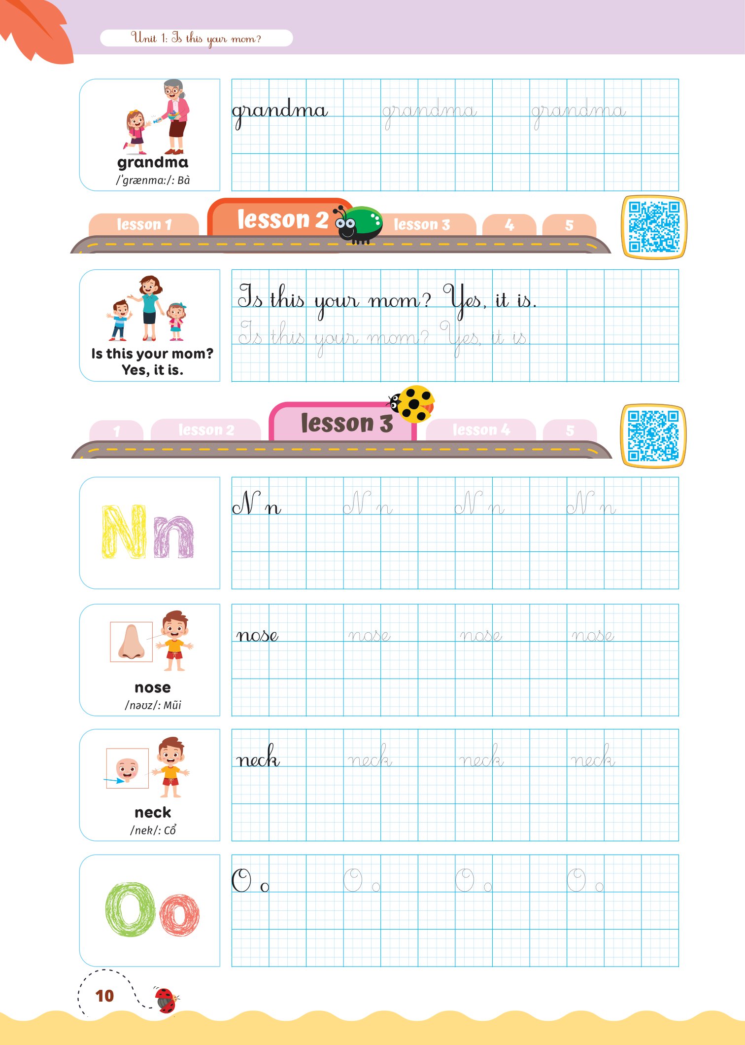 bộ luyện viết chữ đẹp từ vựng tiếng anh family and friends - national edition 2 - Ảnh 4