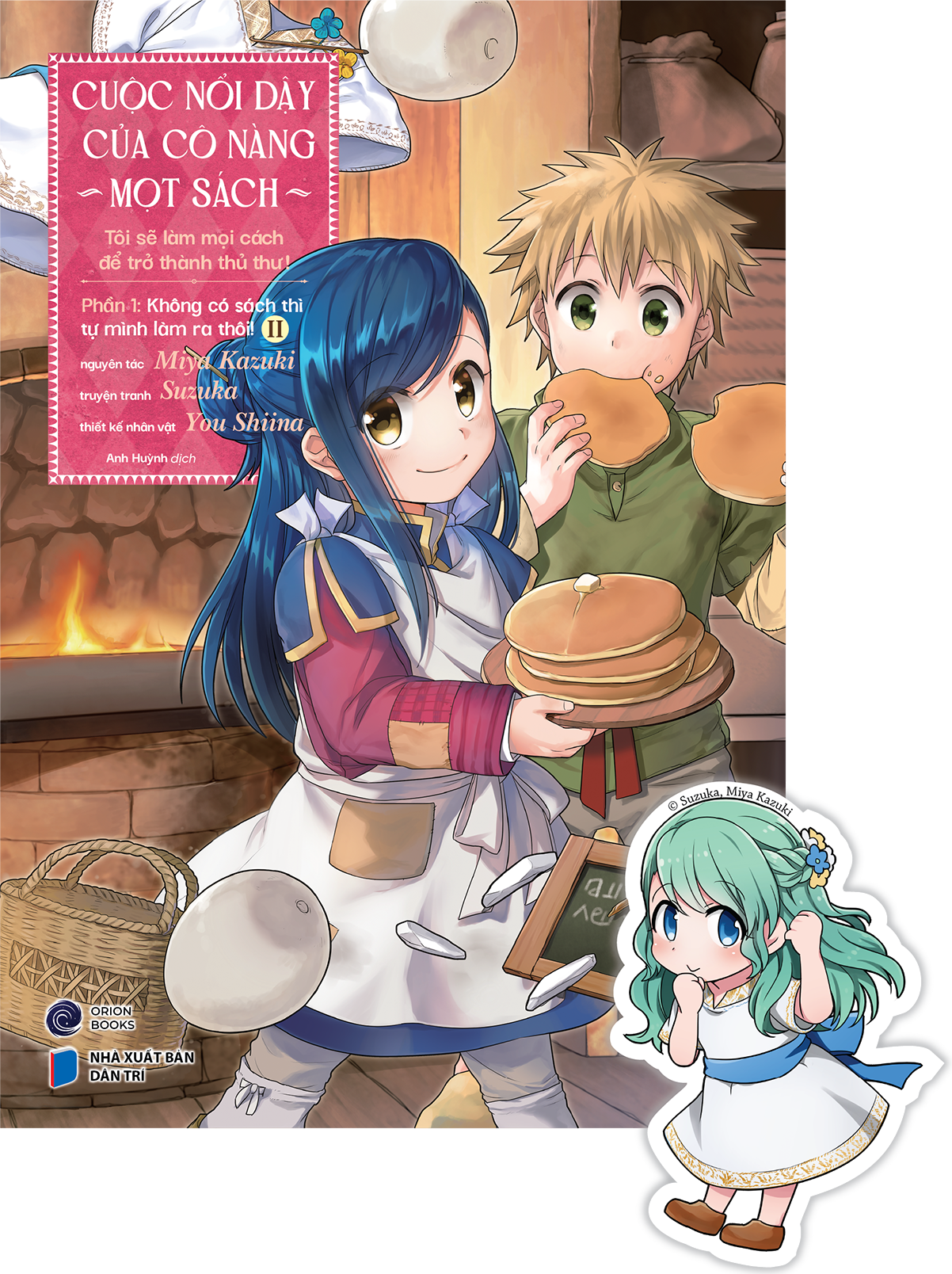 Bo
						
										
										[Manga] Cuoc Noi Day Cua Co Nang Mot Sach - Toi Se Lam Moi Cach De Tro Thanh Thu Thu - Phan 1 - Khong Co Sach Thi Tu Minh Lam Ra Thoi! - Tap 2 - Tang Kem Bookmark - Ảnh 2