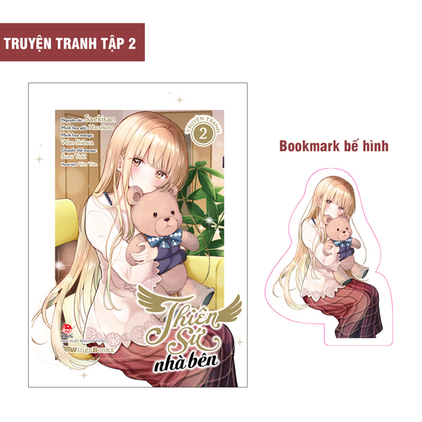 Bộ [Manga] Thiên Sứ Nhà Bên - Tập 2 - Tặng Kèm Bookmark Bế Hình
