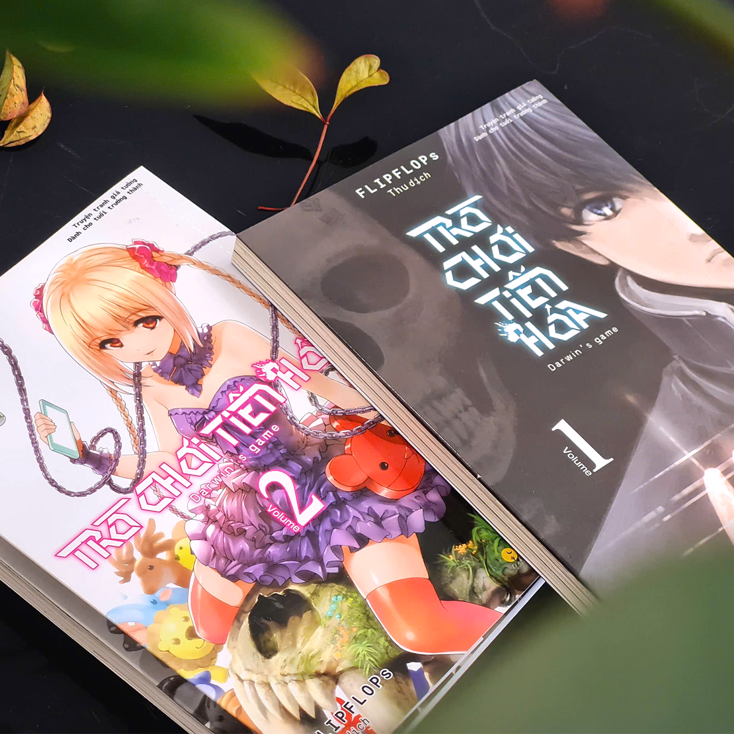 Bộ Manga - Trò Chơi Tiến Hóa - Darwin’s Game - Tập 1 + Tập 2 (Bộ 2 Tập) - Bản Đặc Biệt - Tặng Kèm Postcard Bồi Cứng Cán Kim Tuyến Lụa Tơ Tằm - Ảnh 7
