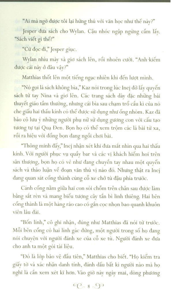 Bộ
Móng Vuốt Quạ Đen - Tập 2 - Phi Vụ Bất Khả (Tái Bản 2024) - Tặng Kèm Bookmark - Ảnh 14
