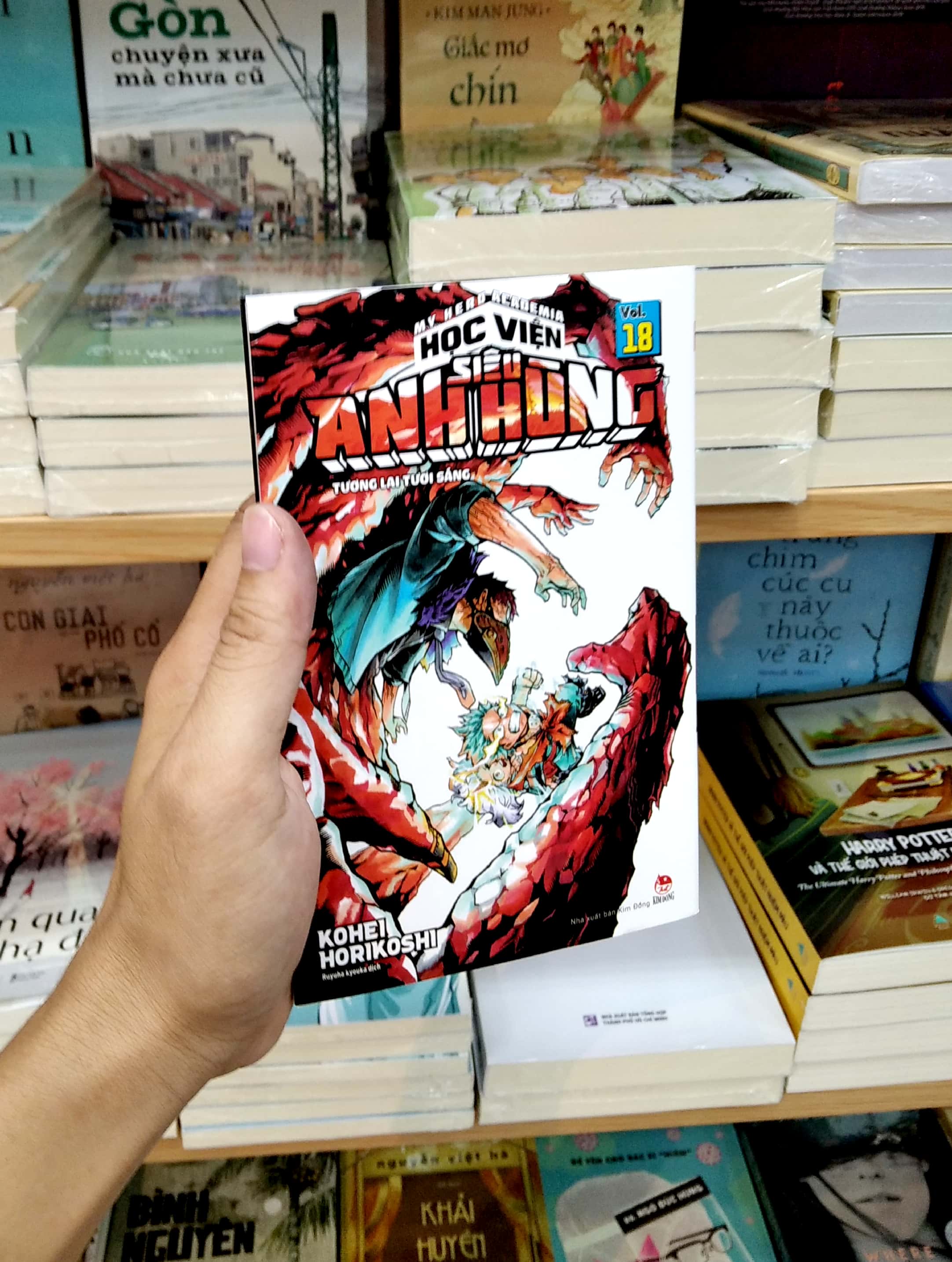 bộ my hero academia - học viện siêu anh hùng - tập 18 - tương lai tươi sáng (tái bản 2022) - Ảnh 6