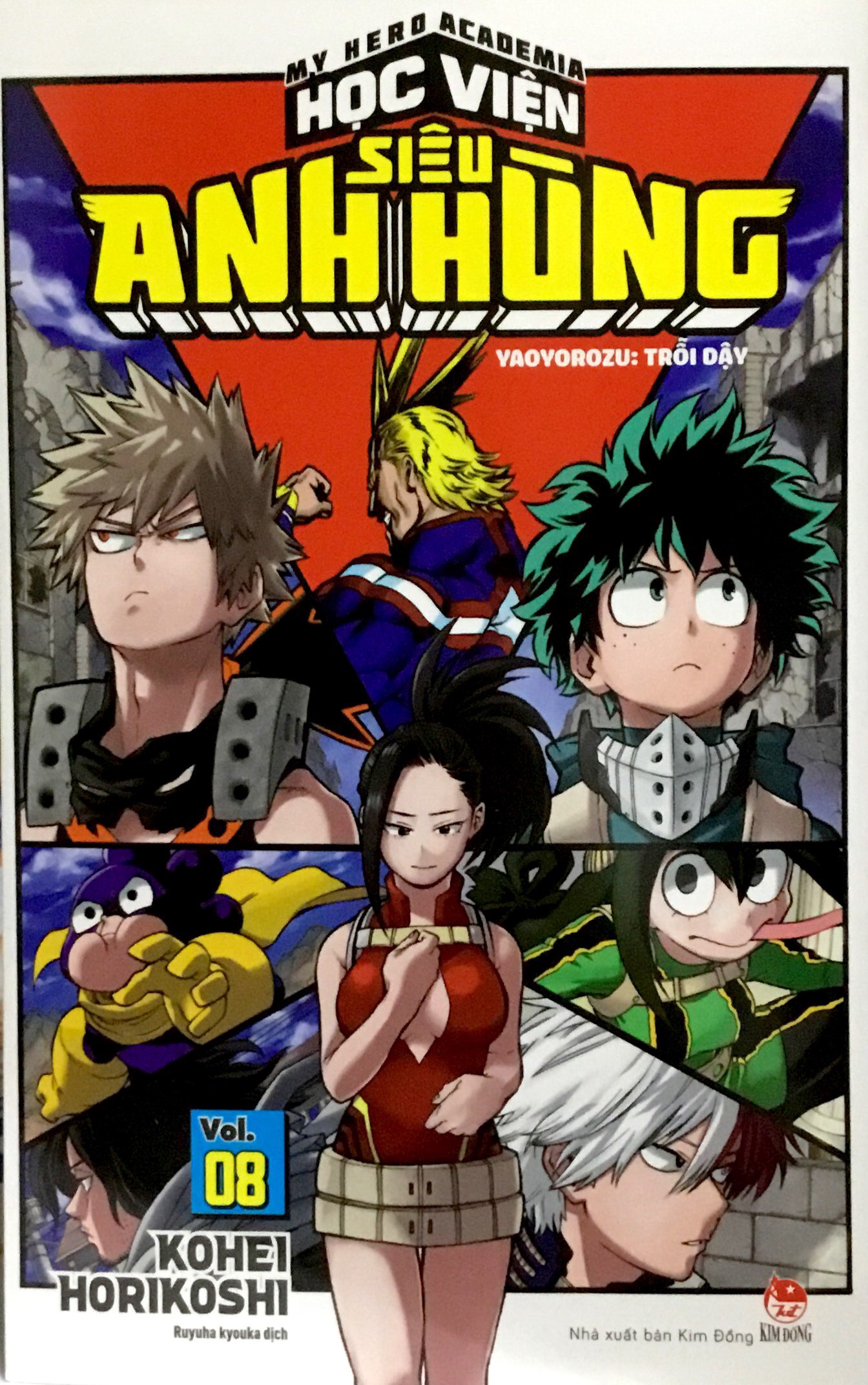 Bộ
My Hero Academia - Học Viện Siêu Anh Hùng - Tập 8