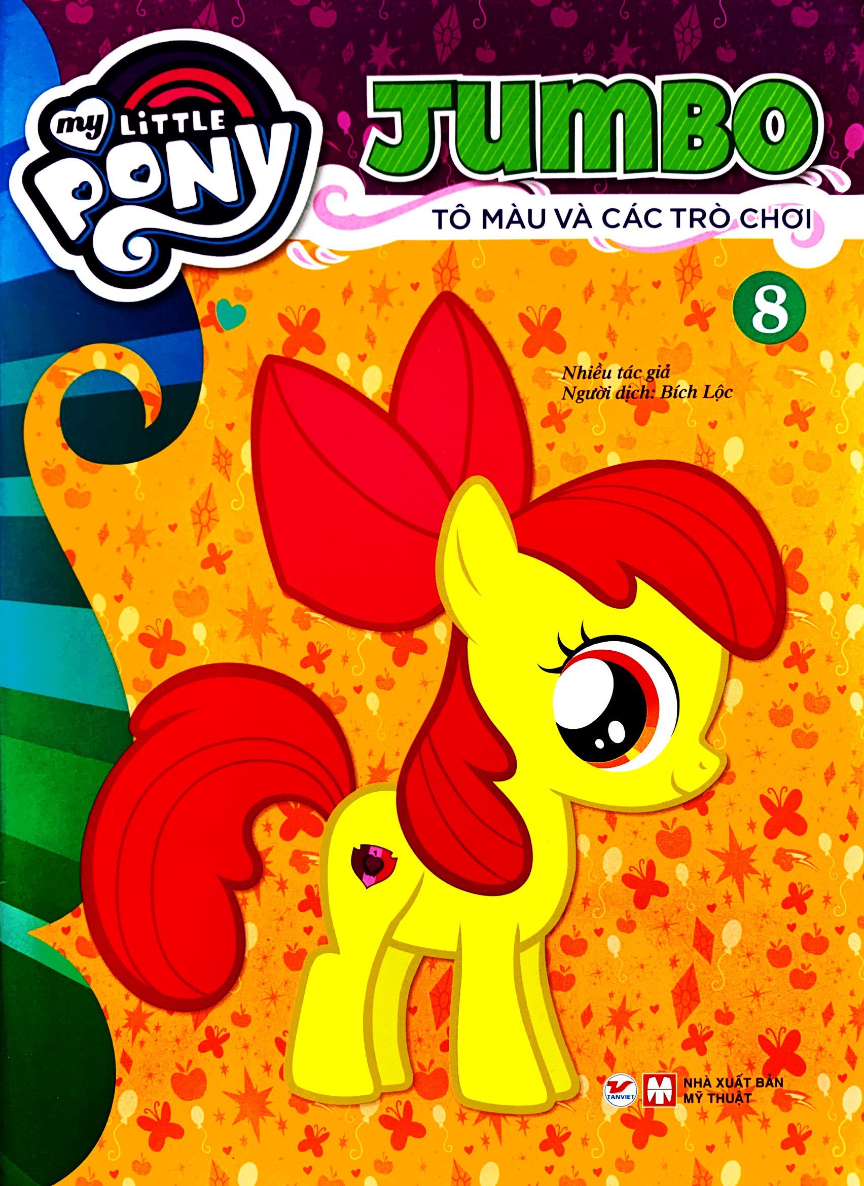 bộ my little pony - jumbo tô màu và các trò chơi 8 - Ảnh 2