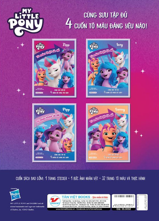 Bo
My Little Pony - To Mau That La De - Zipp - Cung Suu Tap Du 4 Nhan Vat Dang Yeu Nao! - Ảnh 5