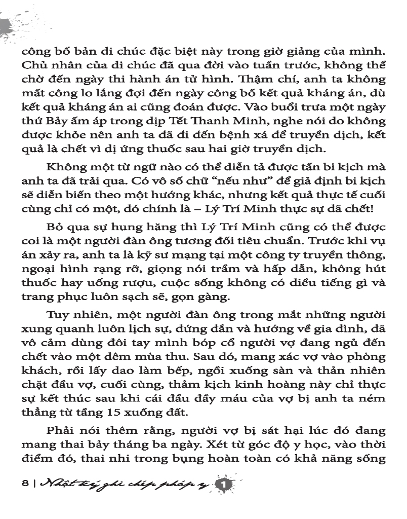 Bo
Nhat Ky Ghi Chep Phap Y - Tap 1 - Khuc Dao Dau Cua Dem - Ảnh 8
