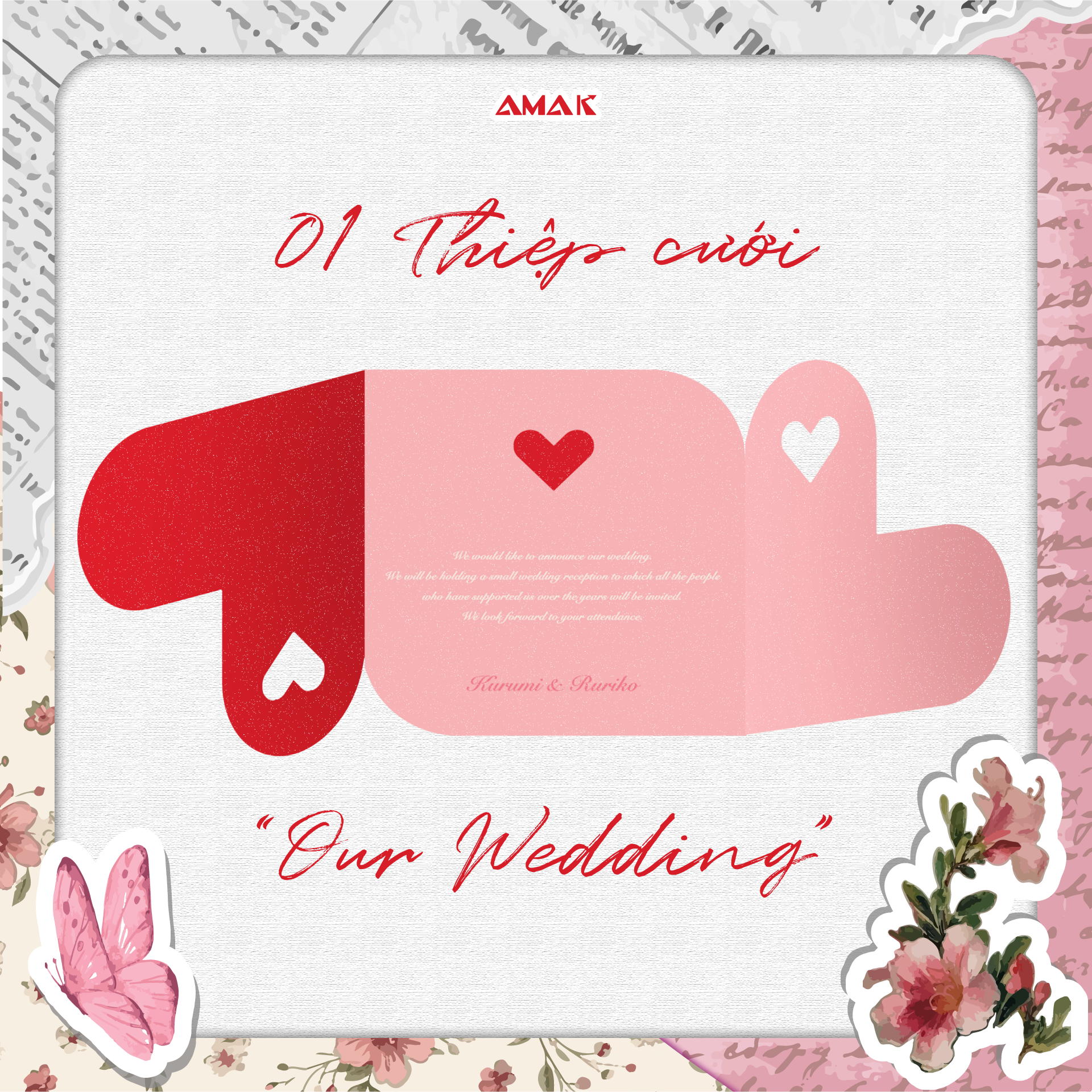 Bo
Nhat Ky Ngay Chung Doi - Tap 1 - Tang Kem Thiep Cuoi "Our Wedding" Nhu Cat + Postcard Nhu "Sweet Beginnings" - Ảnh 3