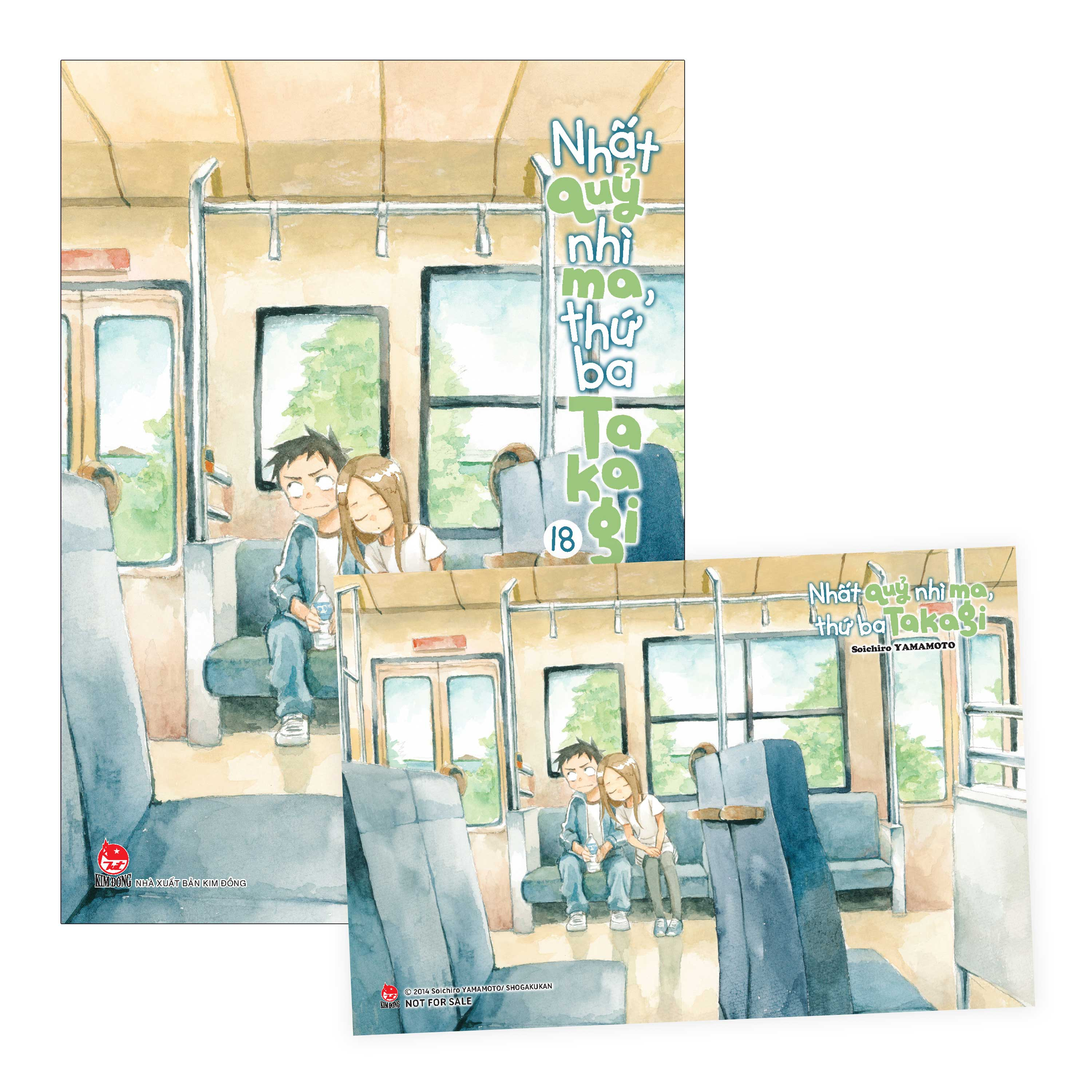 Bộ Nhất Quỷ Nhì Ma, Thứ Ba Takagi - Tập 18 - Tặng Kèm Postcard - Ảnh 2