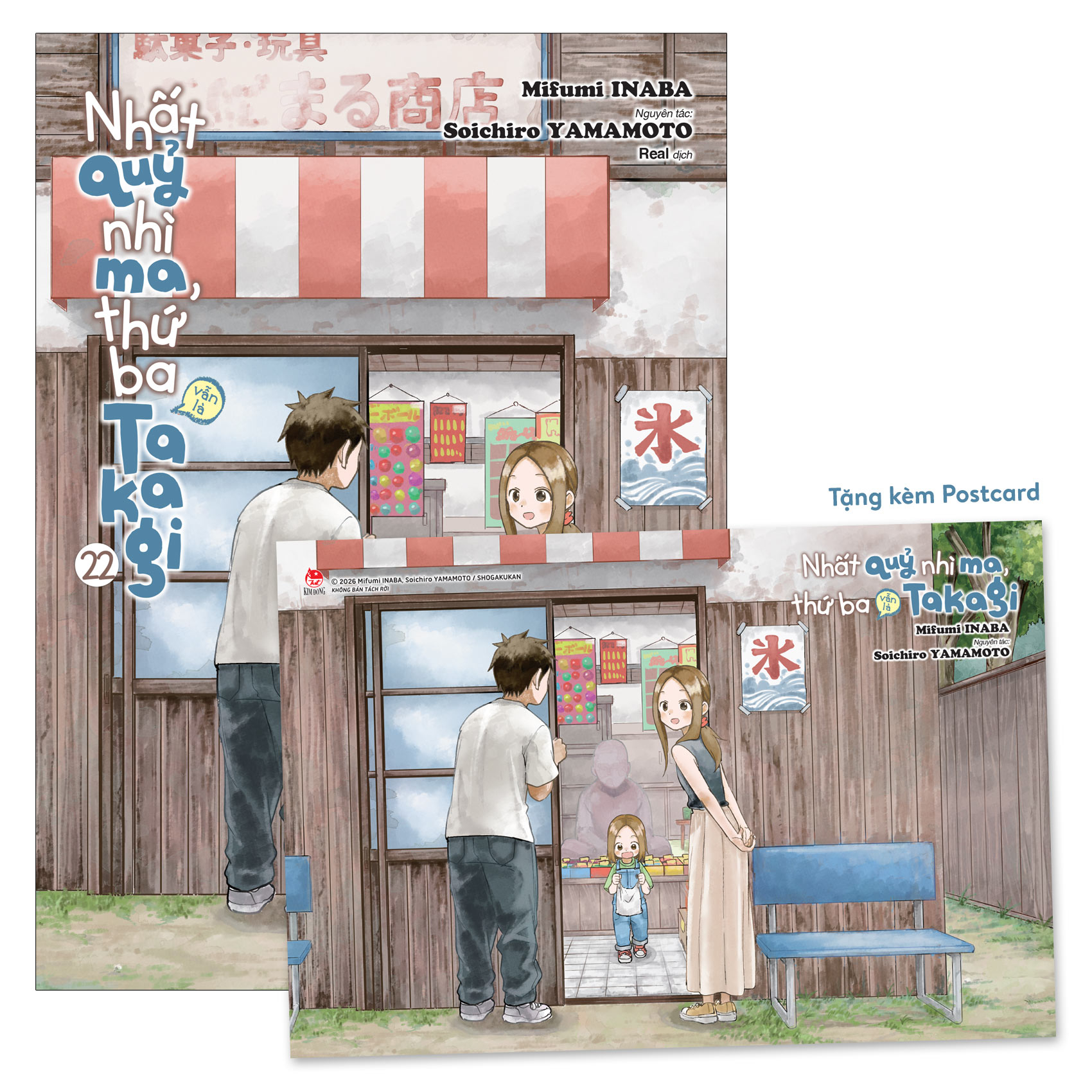 Bộ
						
										
										Nhất Quỷ Nhì Ma, Thứ Ba (Vẫn Là) Takagi - Tập 22 - Tặng Kèm Postcard - Ảnh 2