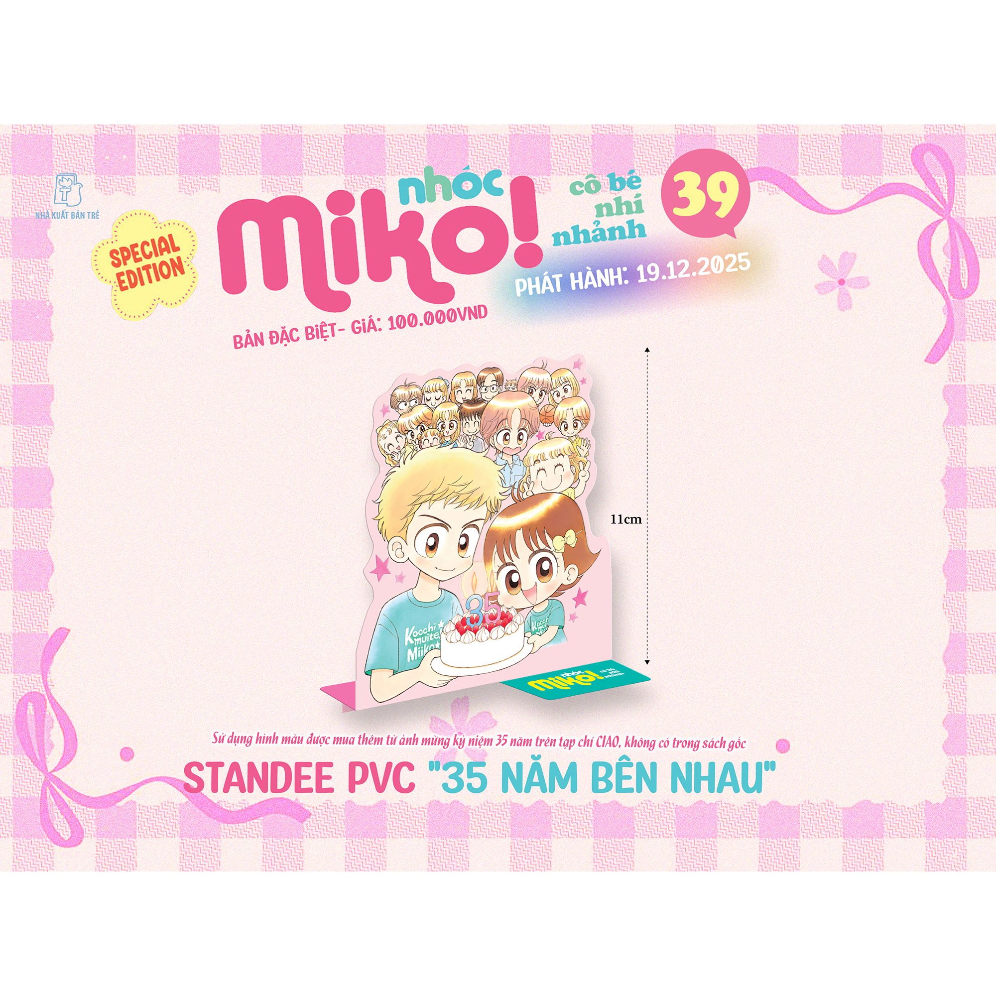 Bộ
Nhóc Miko! Cô Bé Nhí Nhảnh - Tập 39 - Special Edition - Tặng Kèm Bookmark + Standee + Card Polaroid + Obi - Ảnh 6