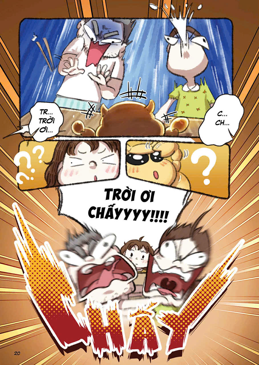 Bộ Nhóc Pương - Tập 2 - Hội Thao Bắt Chấy - Bản Đặc Biệt - Tặng Kèm 1 Postcard + 1 Móc Khóa + 3 Badge - Ảnh 8