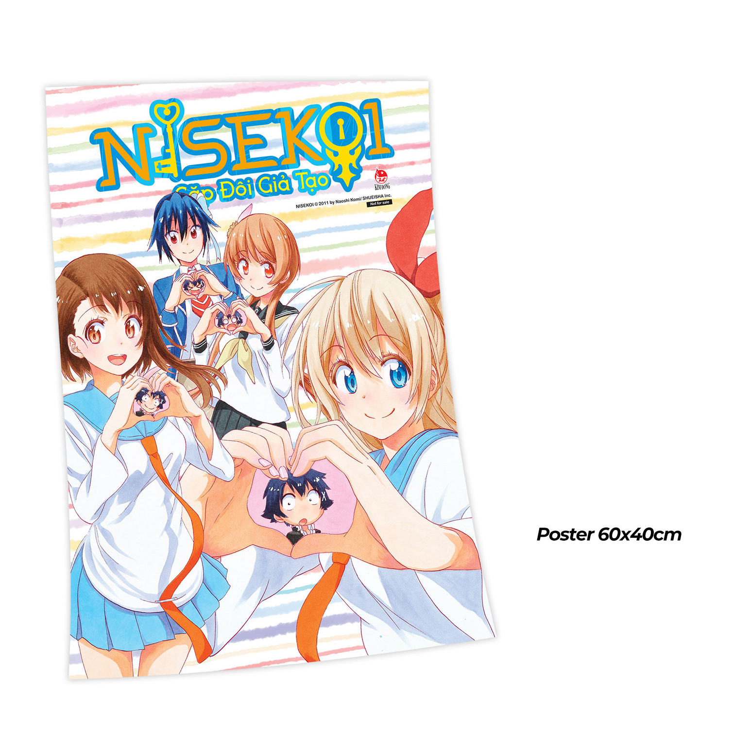 Bo
Nisekoi - Cap Doi Gia Tao - Tap 1 - Loi Uoc Hen - Tang Kem Special Cover + Poster - Ảnh 4