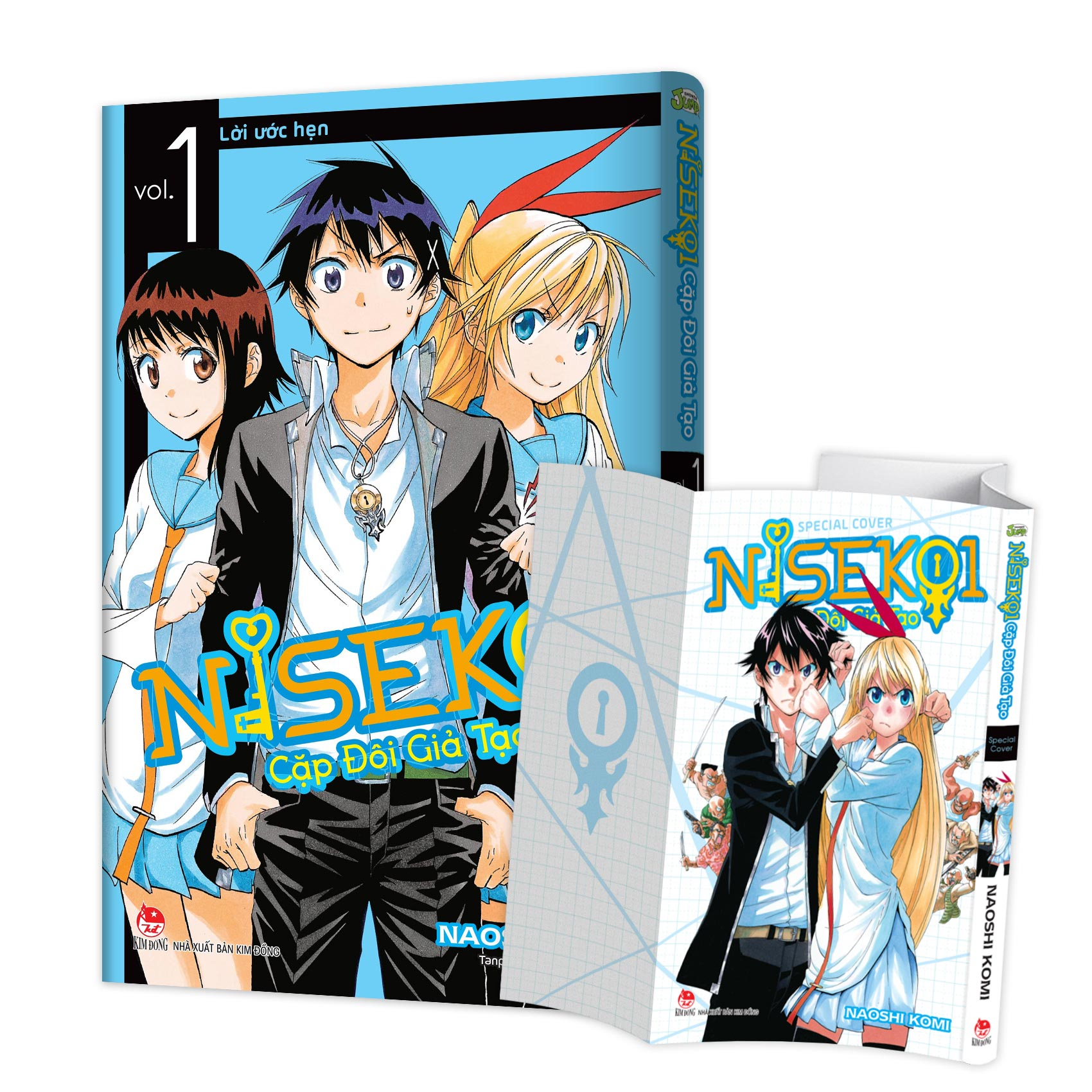Bo
Nisekoi - Cap Doi Gia Tao - Tap 1 - Loi Uoc Hen - Tang Kem Special Cover + Poster - Ảnh 5