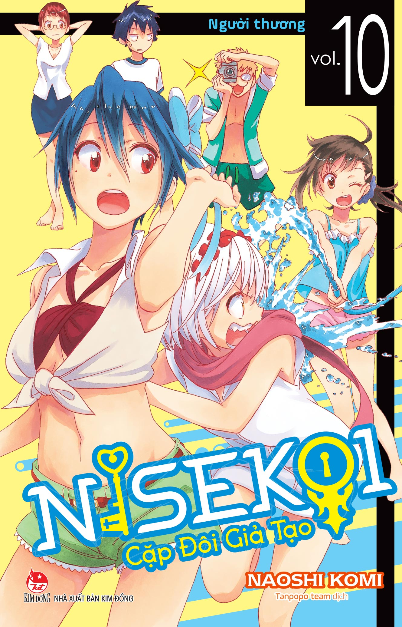 Bộ
Nisekoi - Cặp Đôi Giả Tạo - Tập 10 - Người Thương - Tặng Kèm Kẹp File Giấy + Bìa Áo - Ảnh 3