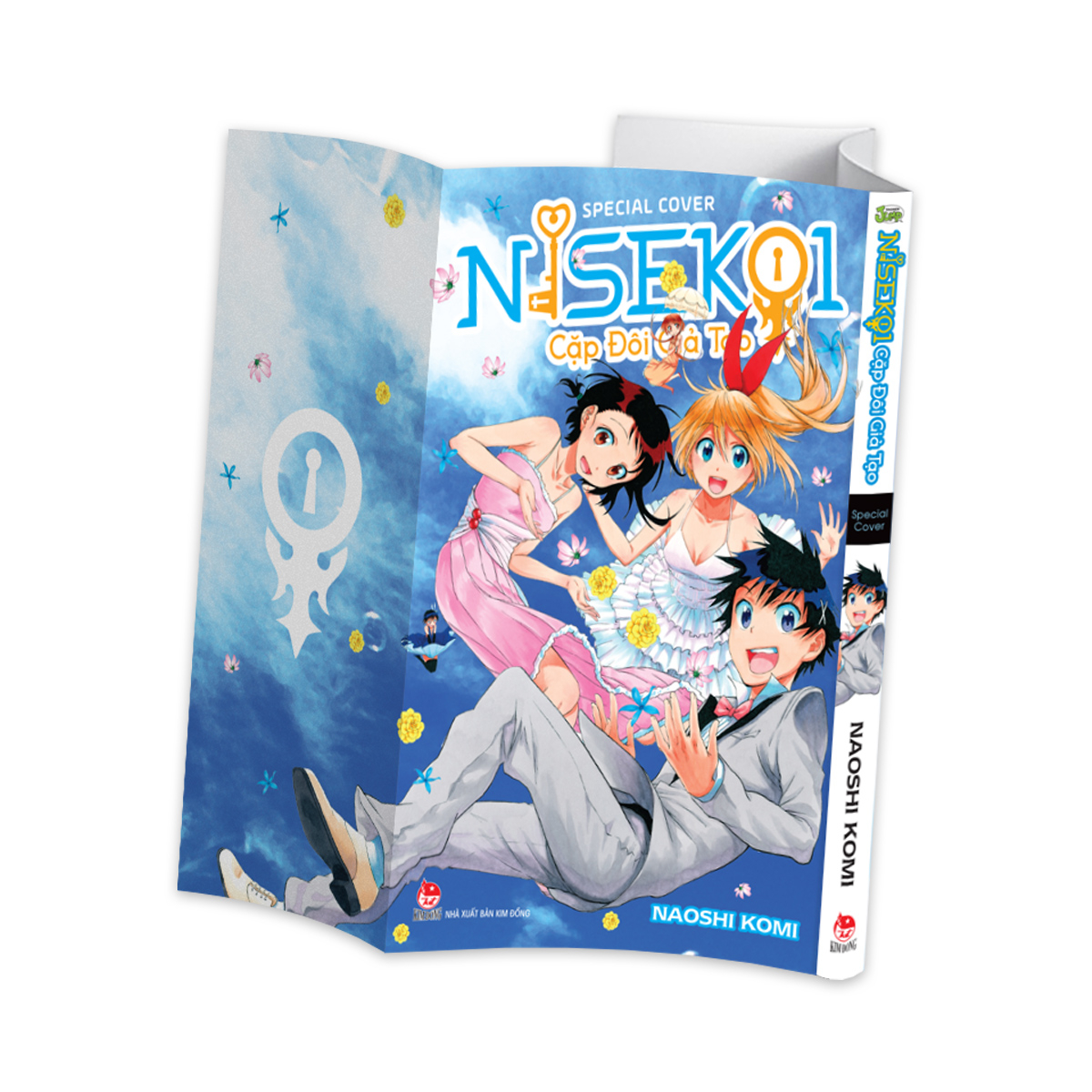 Bộ
Nisekoi - Cặp Đôi Giả Tạo - Tập 10 - Người Thương - Tặng Kèm Kẹp File Giấy + Bìa Áo - Ảnh 5