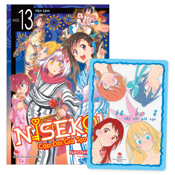 Bộ
Nisekoi - Cặp Đôi Giả Tạo - Tập 13 - Yên Tâm - Tặng Kèm Card Nhựa Trong