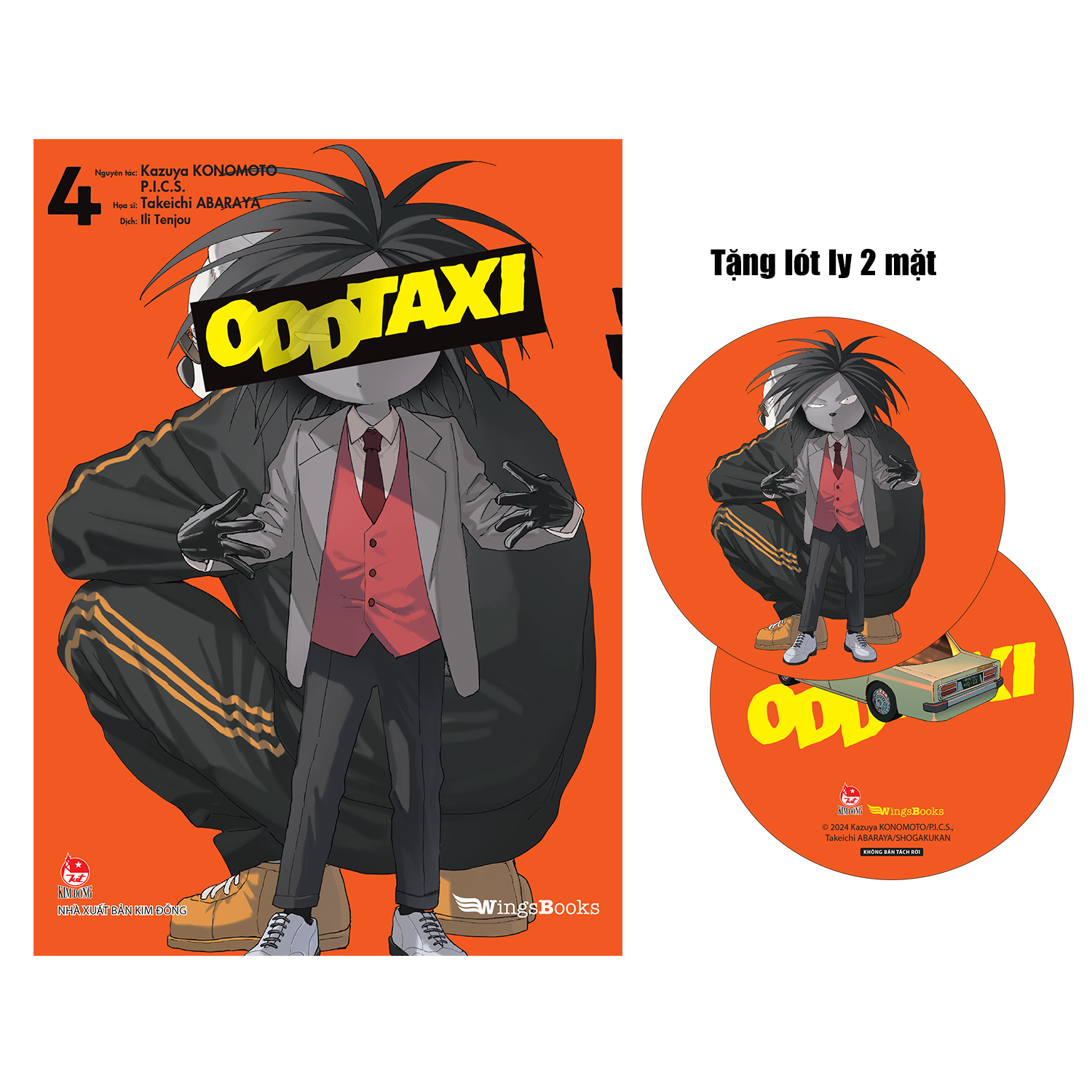 Bộ Oddtaxi - Tập 4 - Tặng Kèm Lót Ly 2 Mặt - Ảnh 2