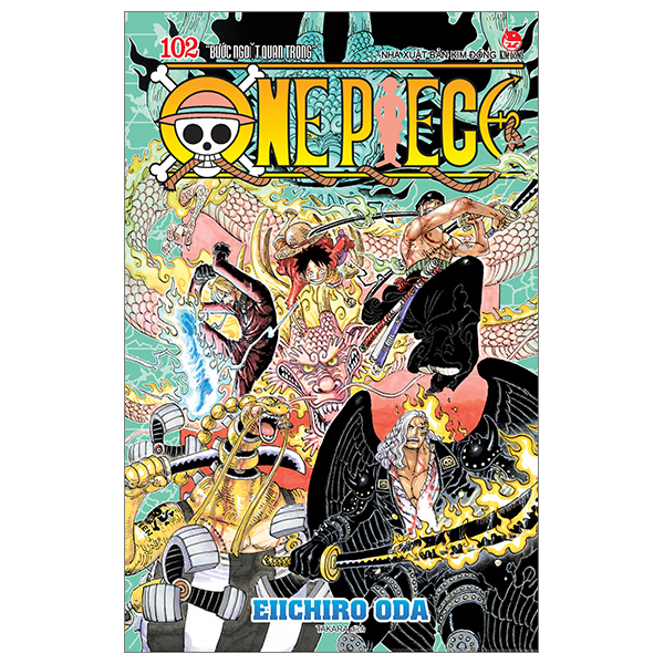 Bộ One Piece - Tập 102 - Bước Ngoặt Quan Trọng - Bản Bìa Áo