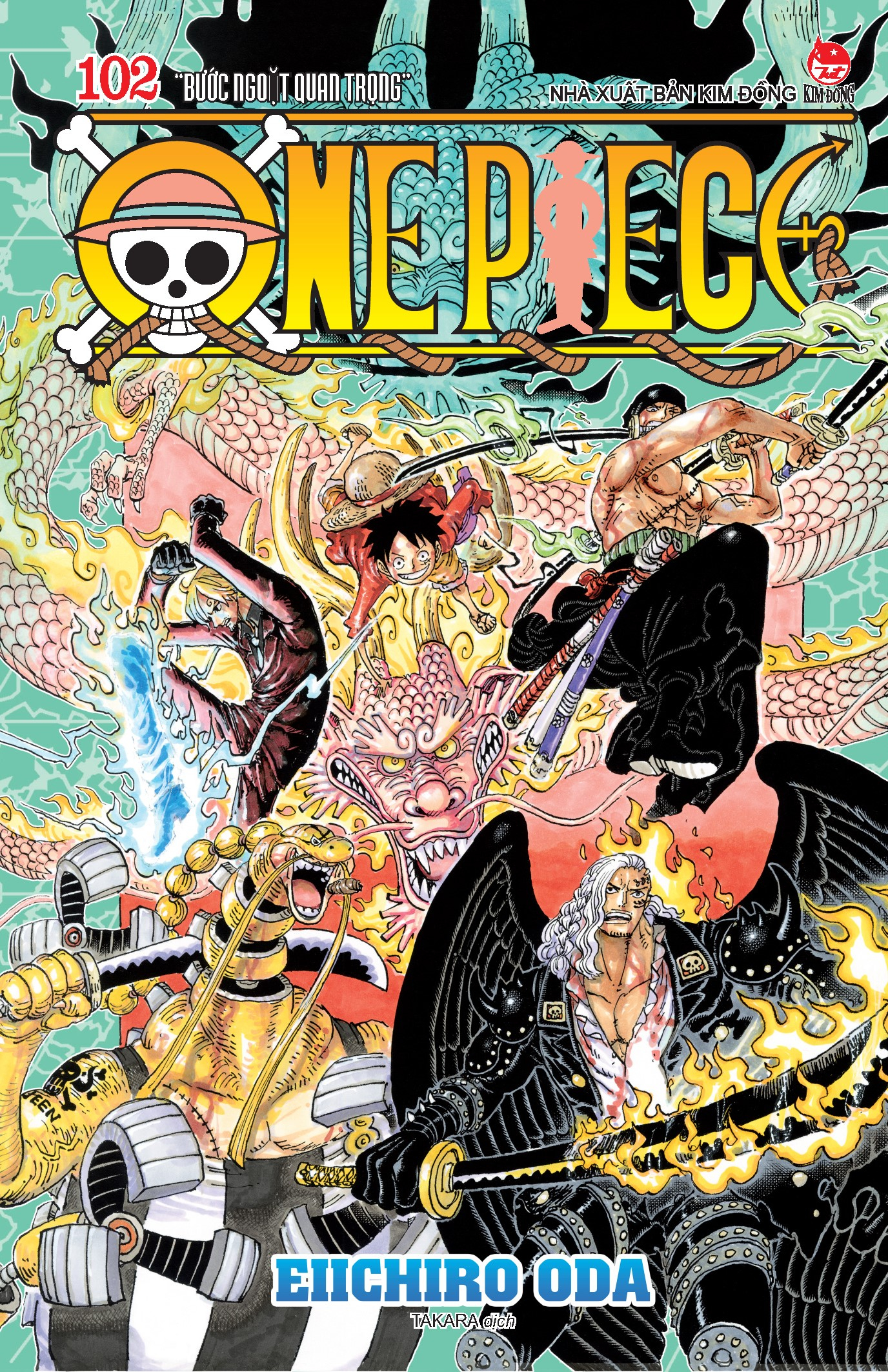 Bộ One Piece - Tập 102 - Bước Ngoặt Quan Trọng - Bản Bìa Gập - Ảnh 2