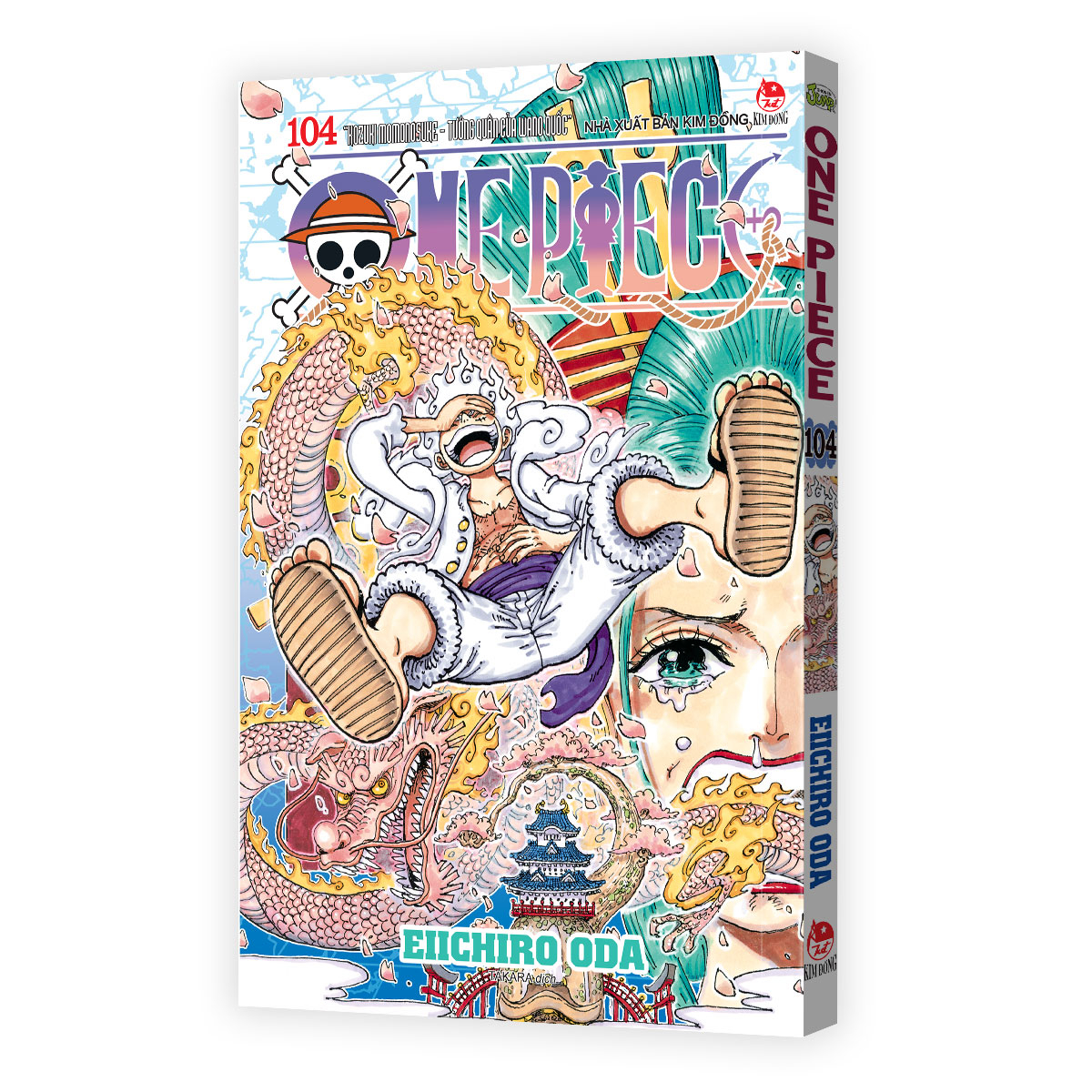 Bộ One Piece - Tập 104 - “Kozuki Momonosuke - Tướng Quân Của Wano Quốc” - Bản Bìa Gập - Ảnh 3