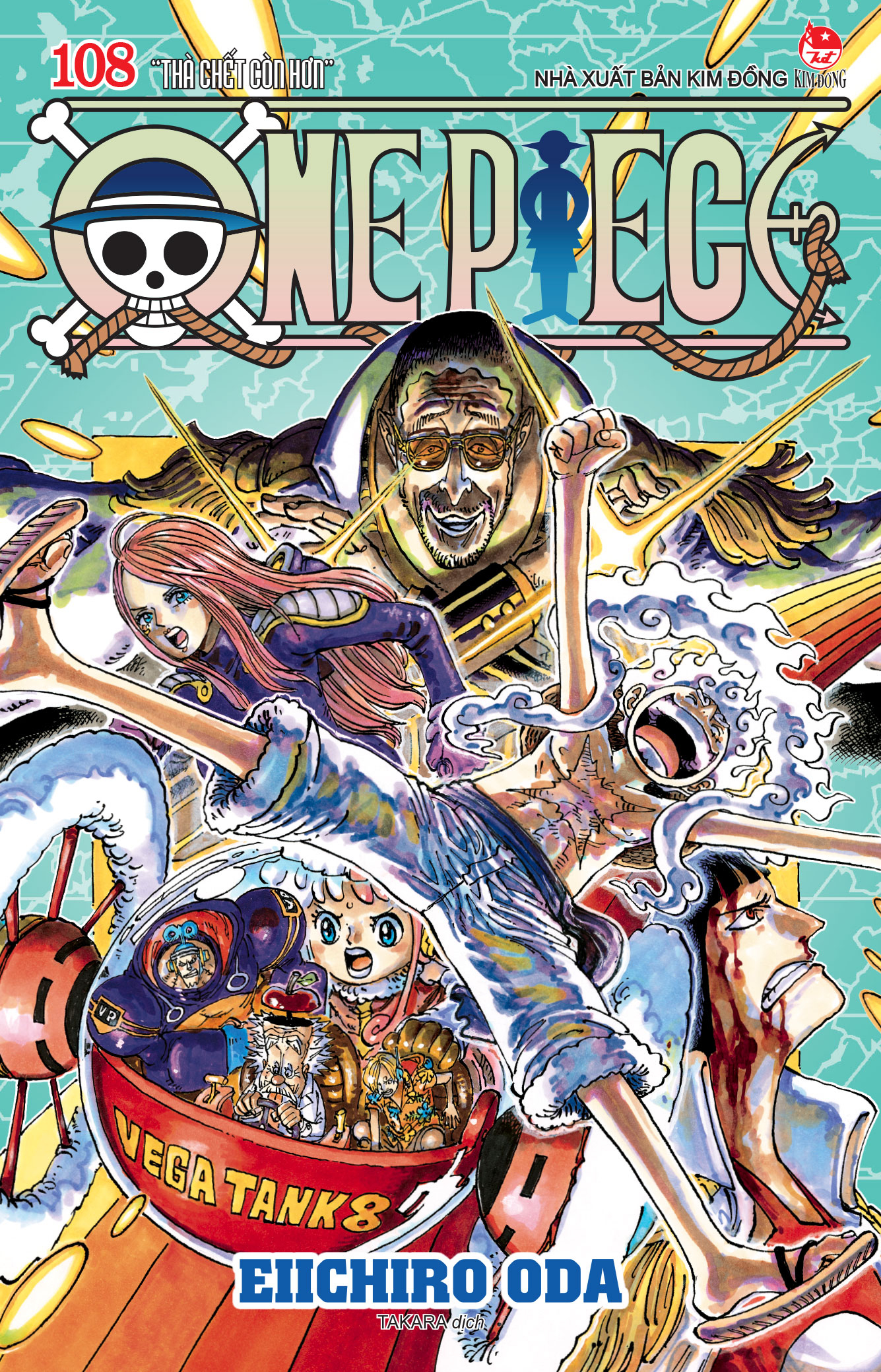 Bộ One Piece - Tập 108 - “Thà Chết Còn Hơn” - Bản Bìa Gập - Ảnh 3