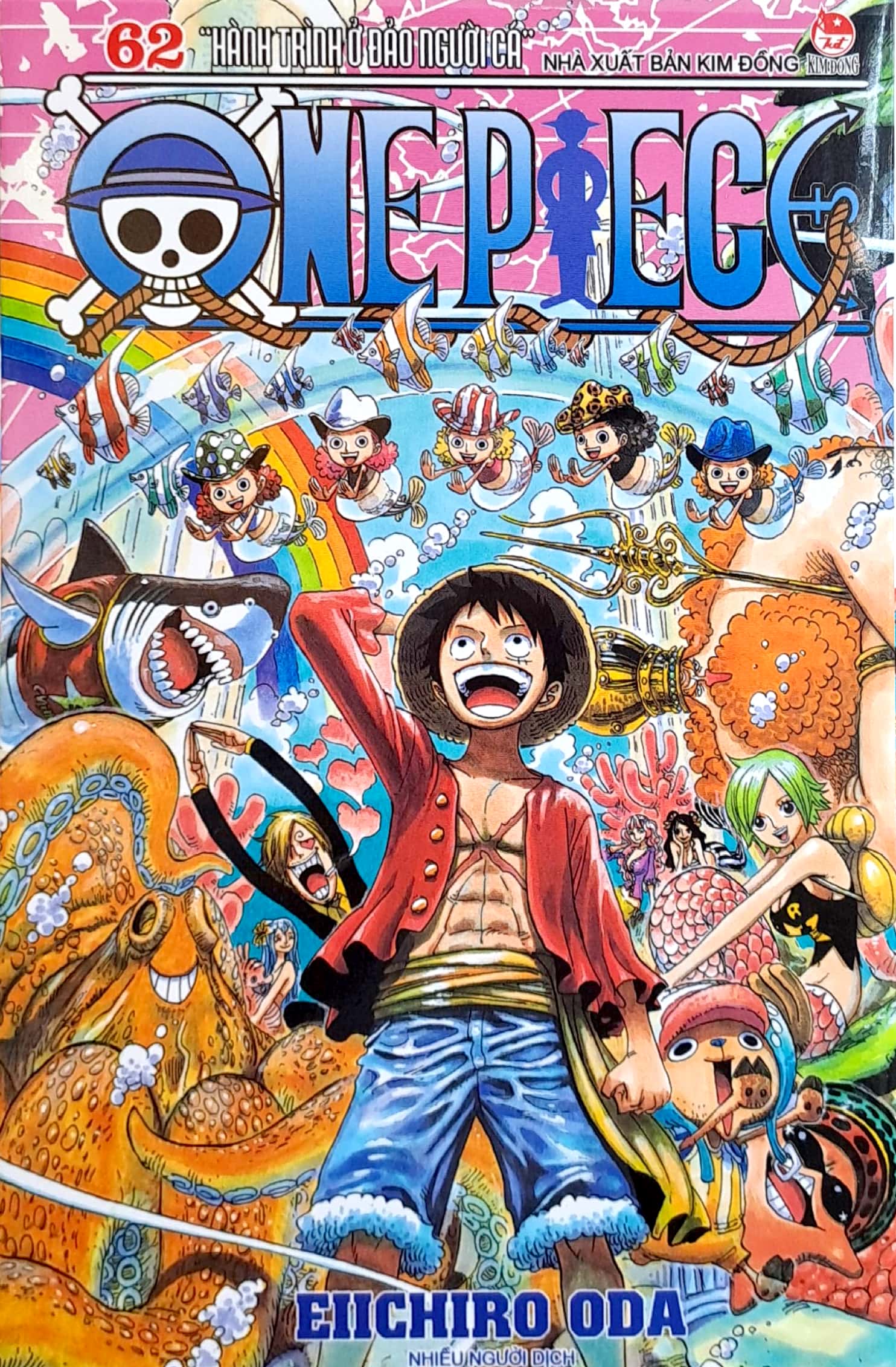 Bo
						
										
										One Piece - Tap 62 - Hanh Trinh O Dao Nguoi Ca - Ban Bia Ao (Tai Ban 2022) - Ảnh 2