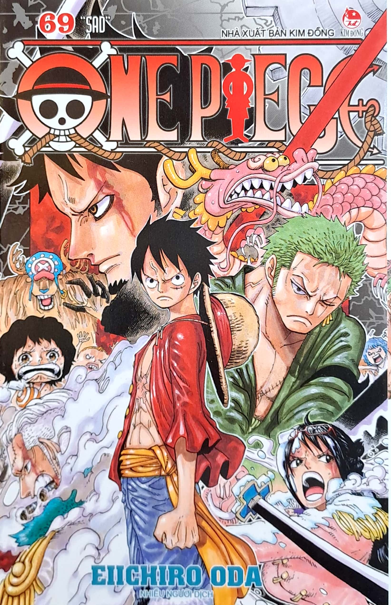 Bộ
One Piece - Tập 69 - Sad - Bản Bìa Áo (Tái Bản 2022) - Ảnh 2