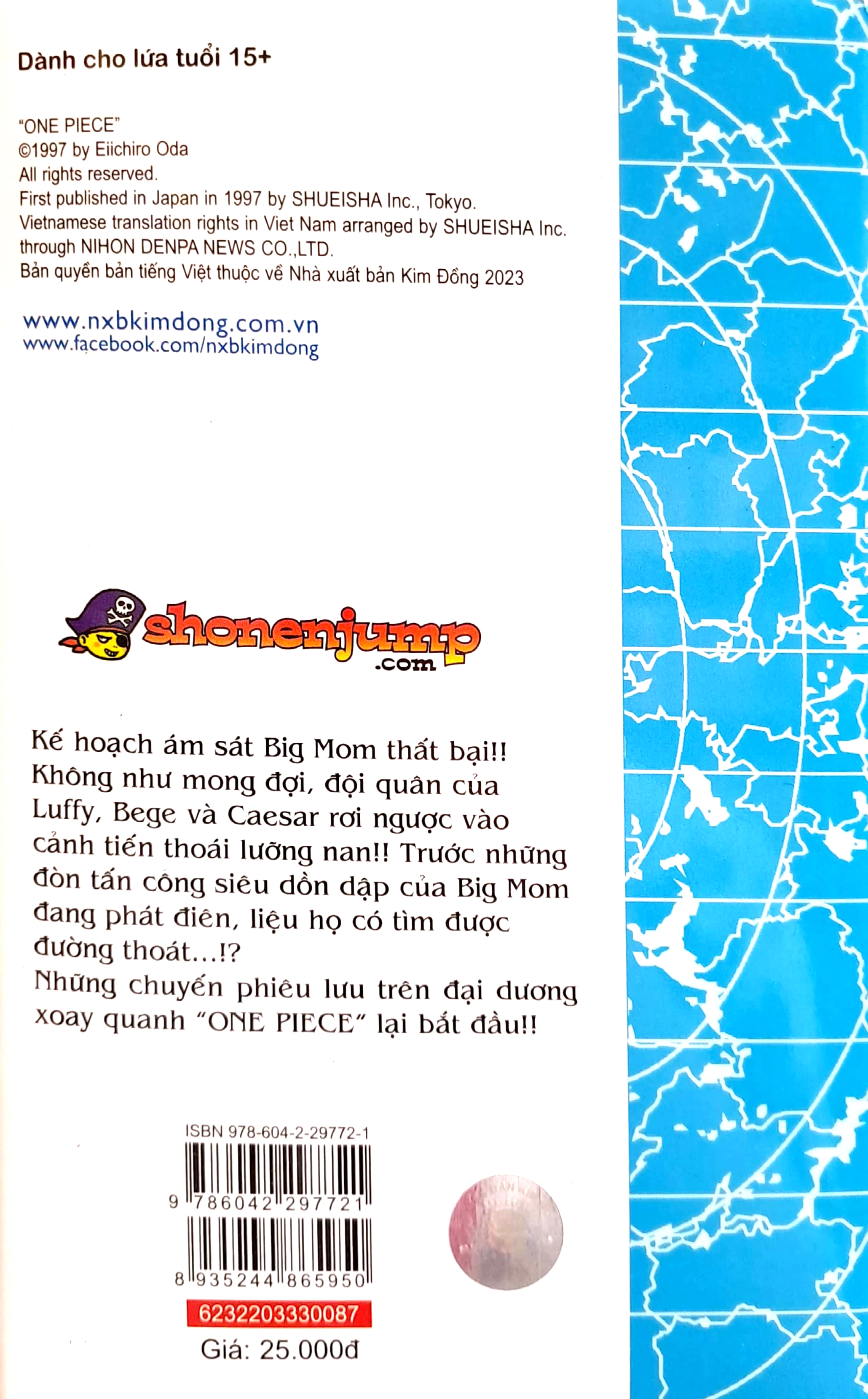 Bo
One Piece - Tap 87 - Khong Ngot Ngao Dau - Ban Bia Ao (Tai Ban 2022) - Ảnh 8