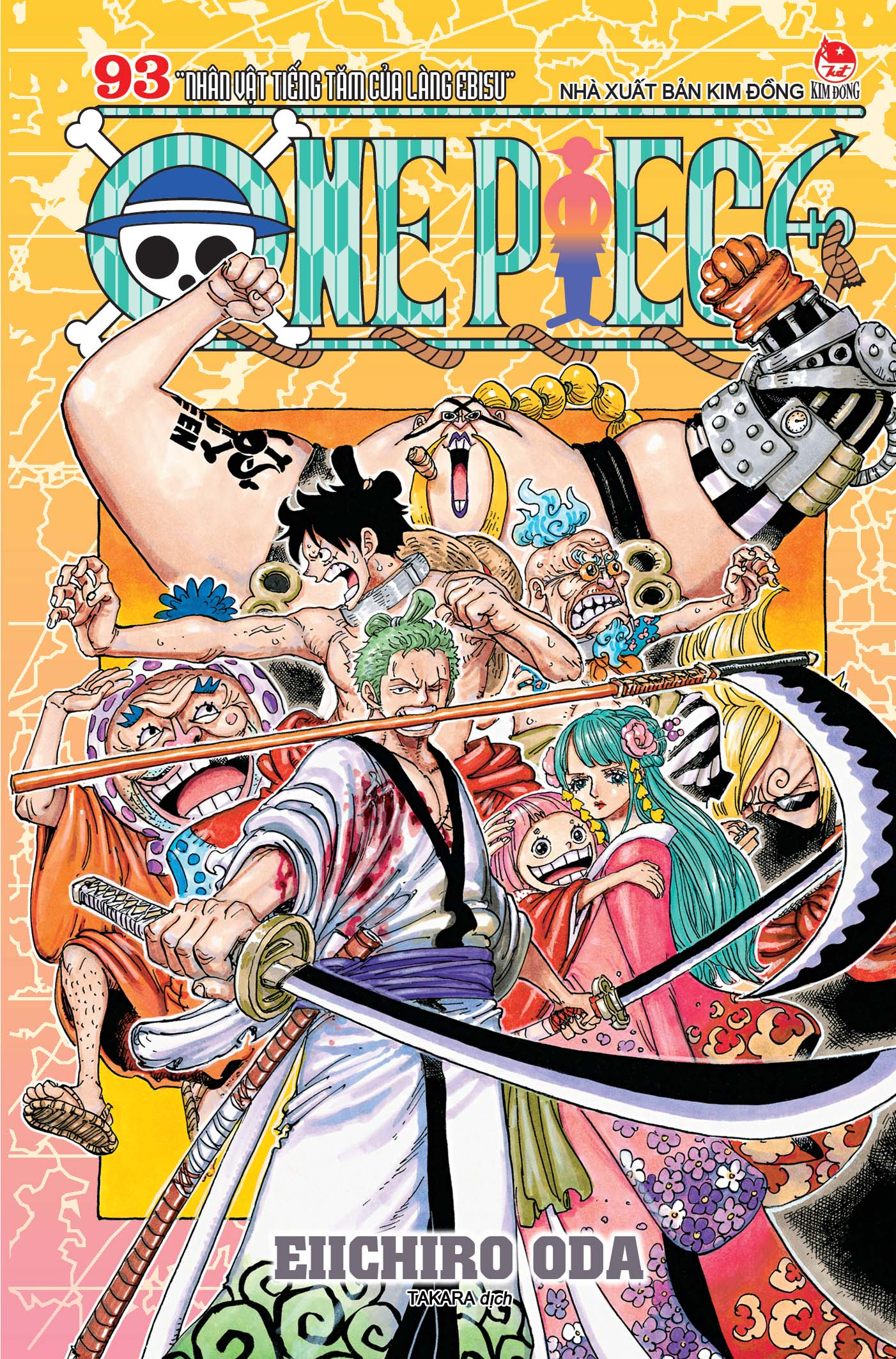 Bo
One Piece - Tap 93 - "Nhan Vat Tieng Tam Cua Lang Ebisu" - Ban Bia Ao (Tai Ban 2025) - Ảnh 2