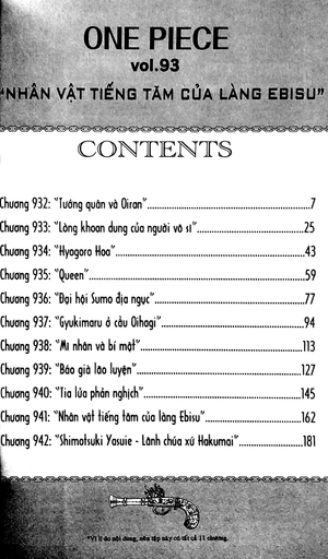 bộ one piece - tập 93 - nhân vật tiếng tăm của làng ebisu (tái bản 2022) - Ảnh 5