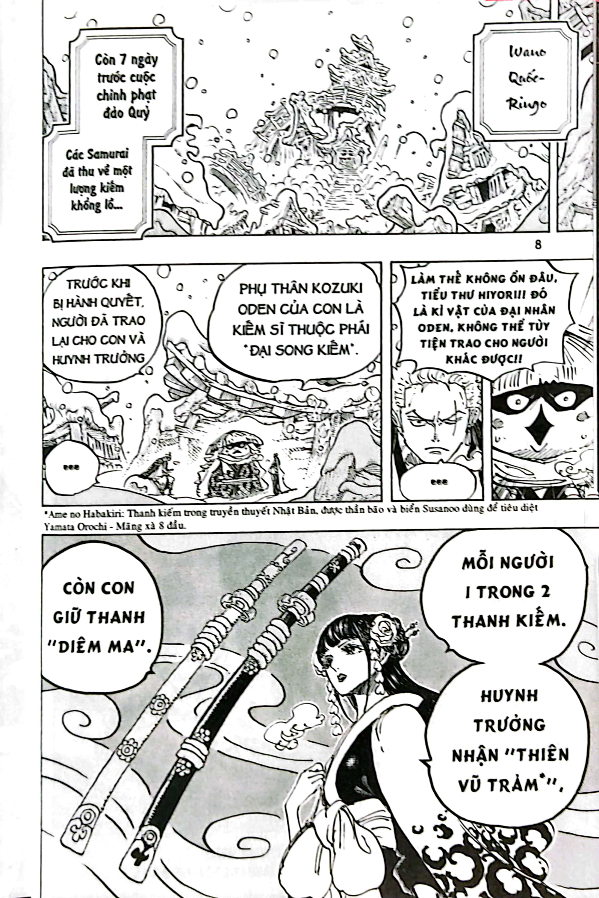 Bo
One Piece - Tap 95 - “Chuyen Chu Du Cua Oden” - Ban Bia Ao (Tai Ban 2022) - Ảnh 5