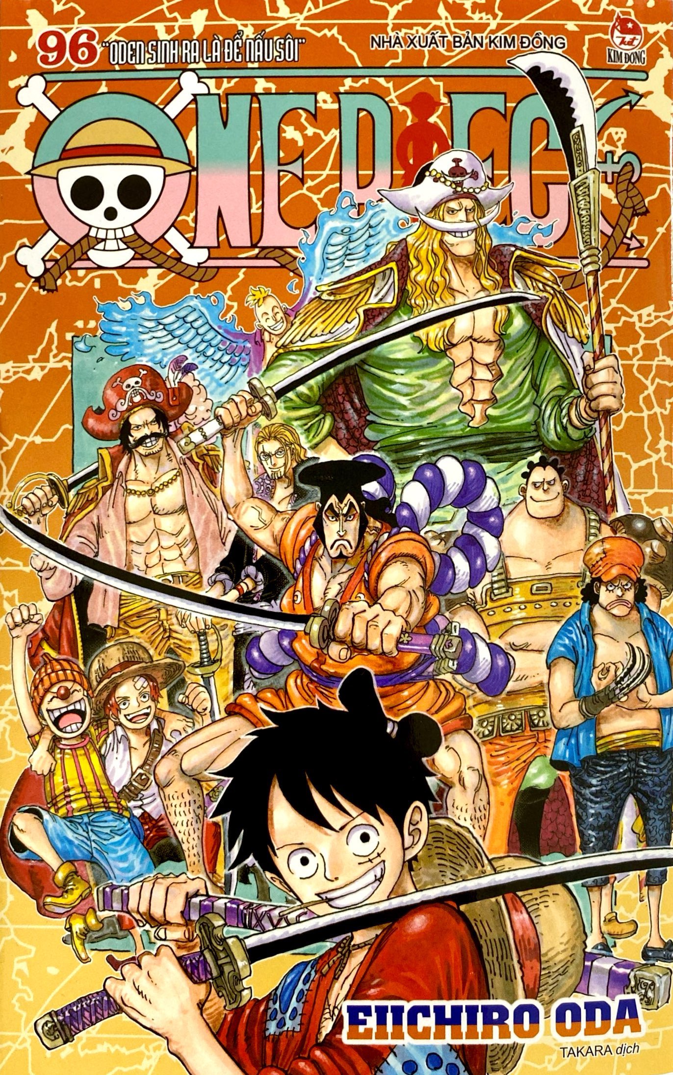 Bo
One Piece - Tap 96 - Oden Sinh Ra La De Nau Soi - Ban Bia Ao (Tai Ban 2022) - Ảnh 2