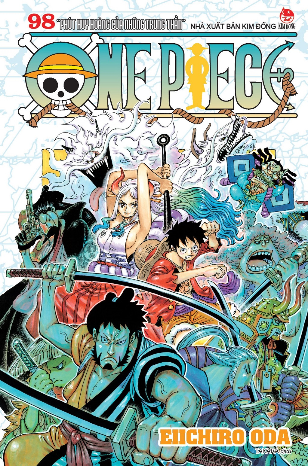 Bo
One Piece - Tap 98 - “Phut Huy Hoang Cua Nhung Trung Than” - Ban Bia Ao (Tai Ban 2025) - Ảnh 2