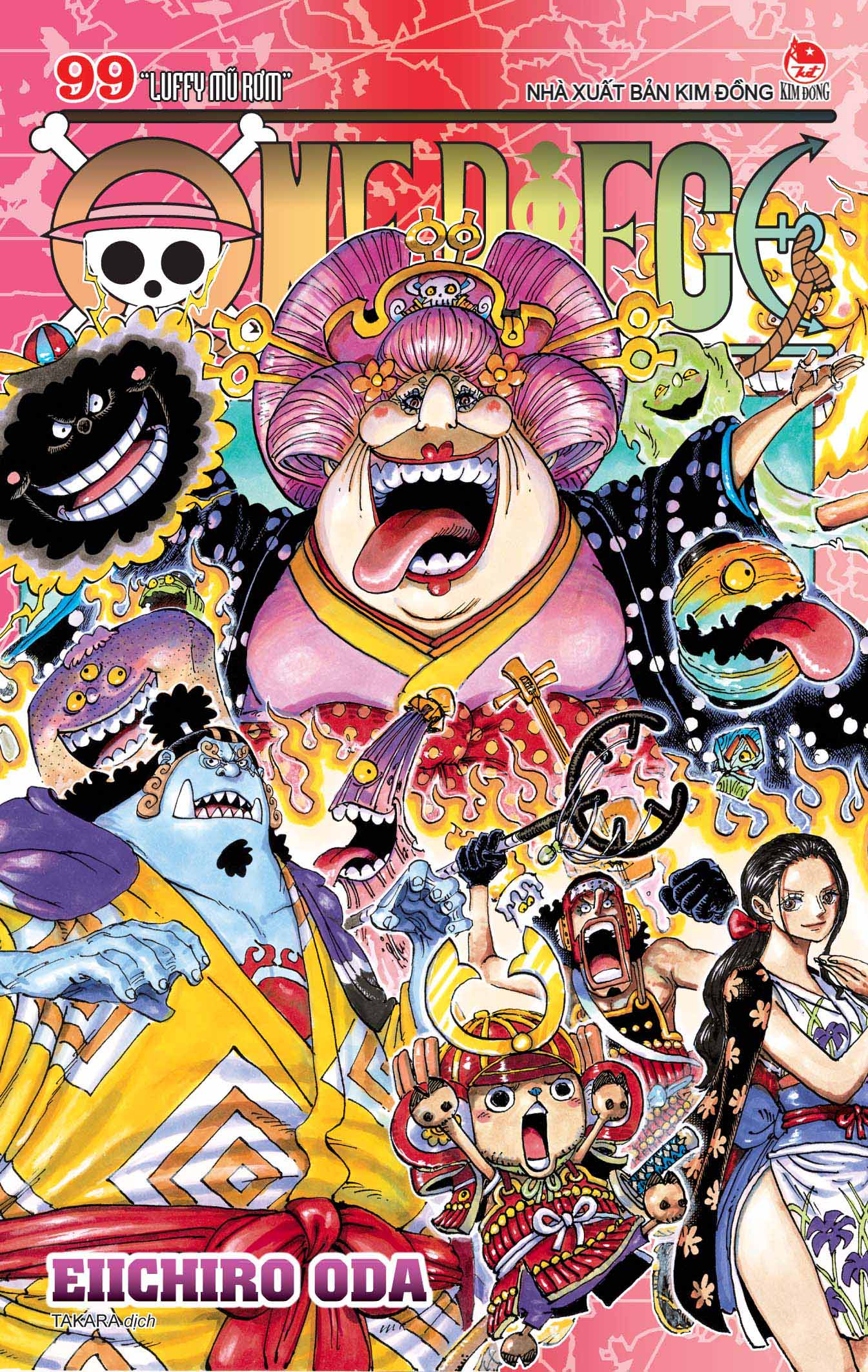 Bo
						
										
										One Piece - Tap 99 - “Luffy Mu Rom” - Ban Bia Ao (Tai Ban 2025) - Ảnh 2