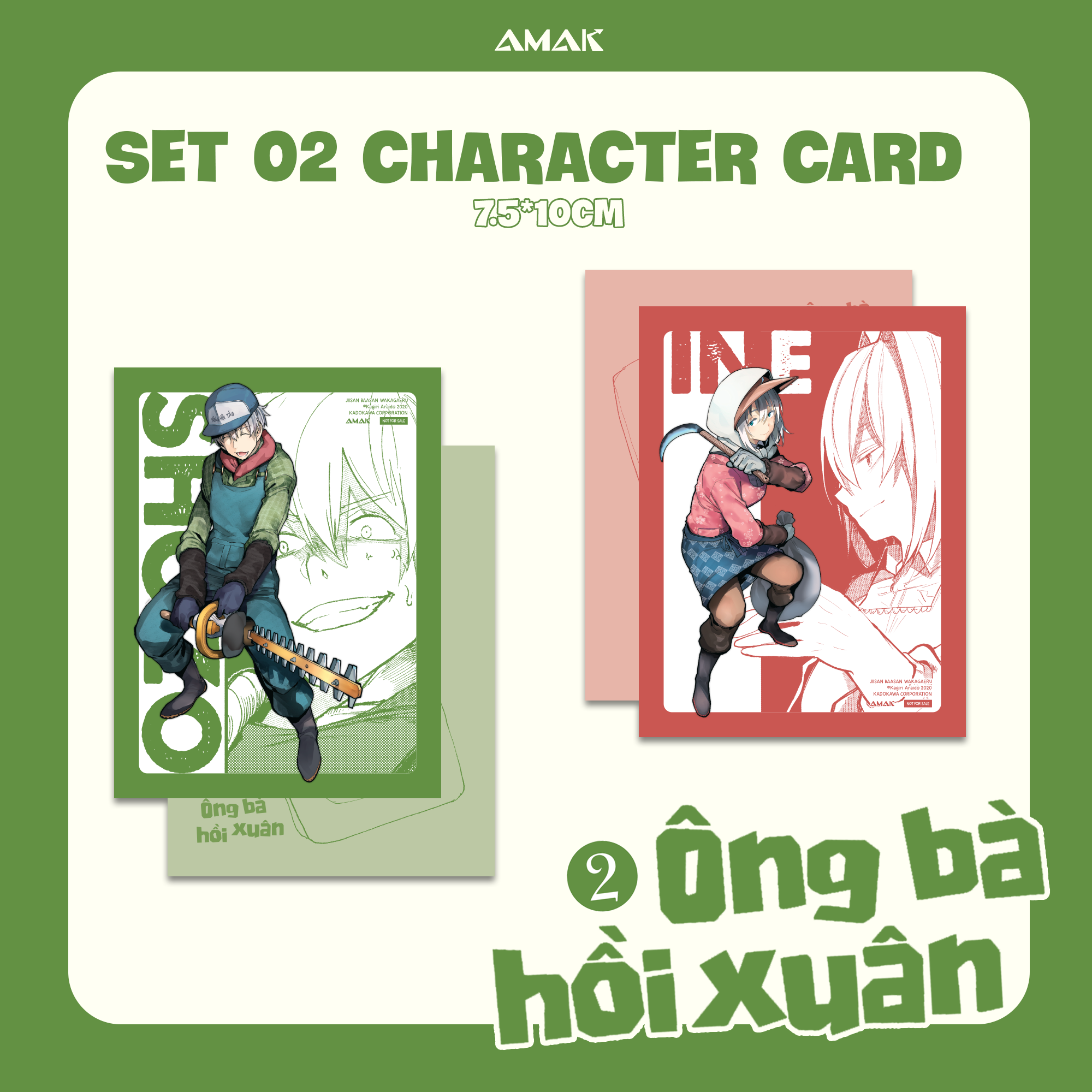 Bộ Ông Bà Hồi Xuân - Tập 2 - Tặng Kèm 2 Character Card + 1 Standee Bập Bênh Lắc Lư - Ảnh 4