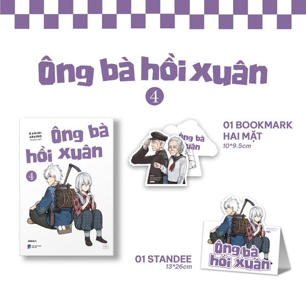 Bộ Ông Bà Hồi Xuân - Tập 4 - Tặng Kèm Bookmark Hai Mặt + Standee Giấy