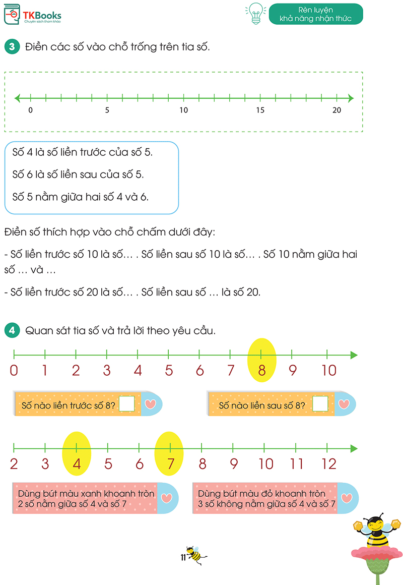 bộ ong vàng học toán dành cho trẻ 4-6 tuổi - tập 3 - Ảnh 9