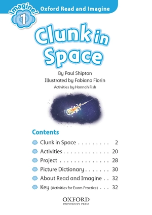bộ oxford read and imagine: level 1: clunk in space - Ảnh 2