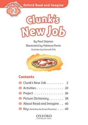 bộ oxford read and imagine: level 2: clunk's new job - Ảnh 4