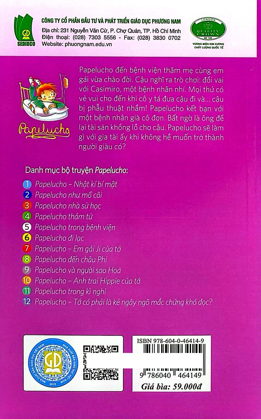 Bộ
Papelucho - Tập 5 - Trong Bệnh Viện - Độc Quyền Fahasa - Ảnh 7