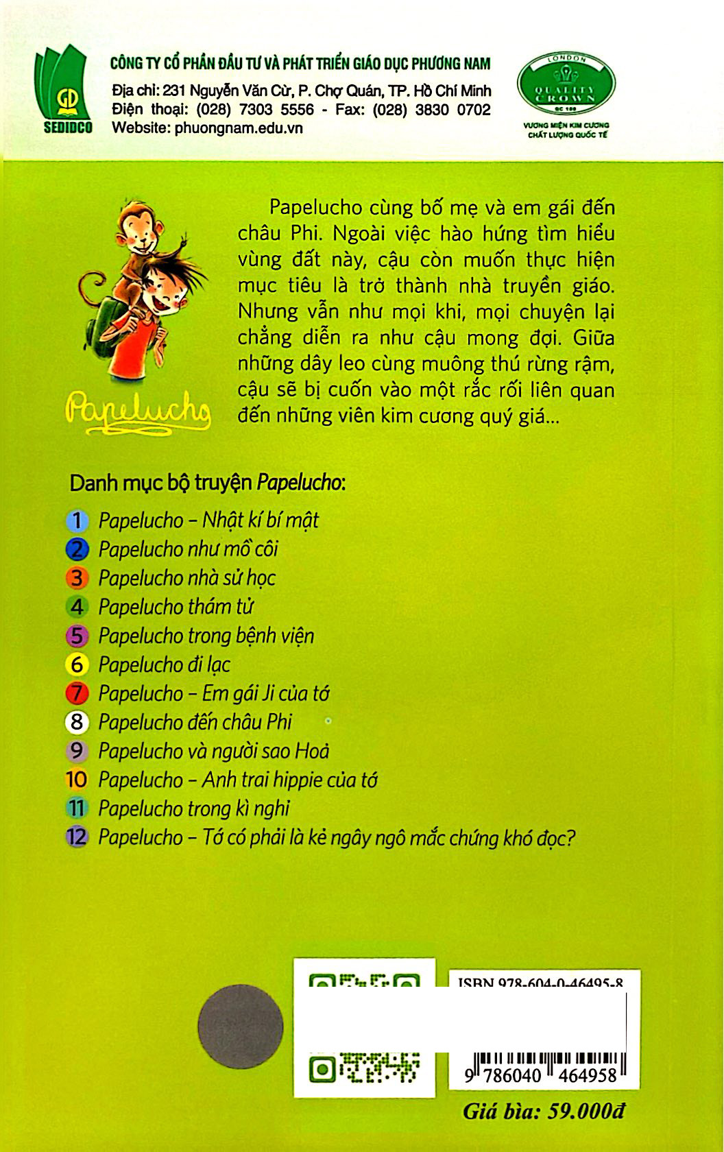 Bộ
Papelucho - Tập 8 - Đến Châu Phi - Độc Quyền Fahasa - Ảnh 8