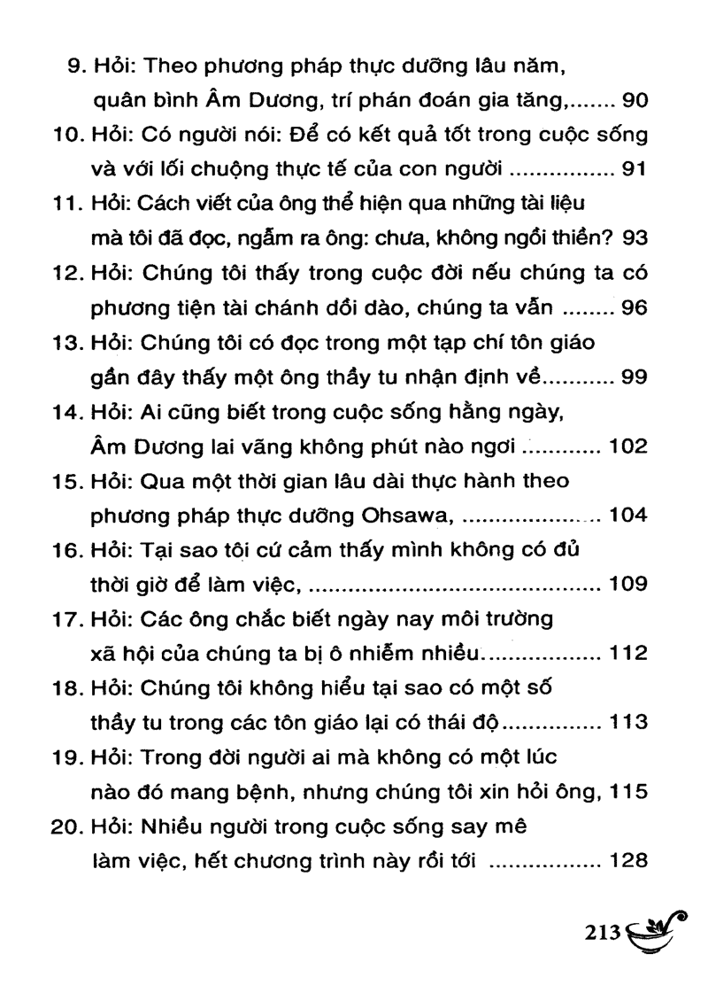 bộ phương pháp ohsawa - hỏi và đáp - tập 3 - Ảnh 5