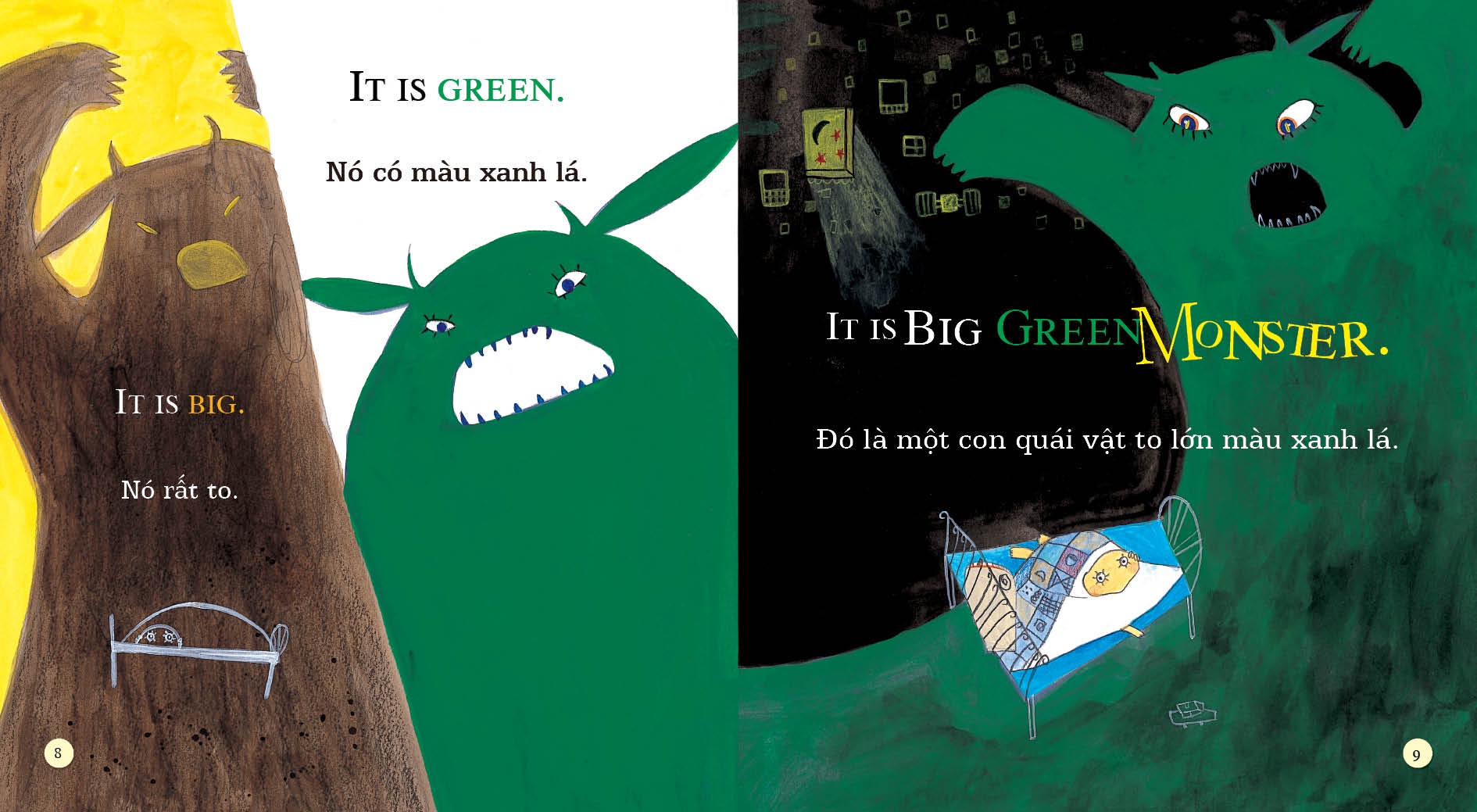 Bộ Playtime In English - Level 3 - A Monster Under My Bed - Quái Vật Dưới Gầm Giường - Ảnh 4