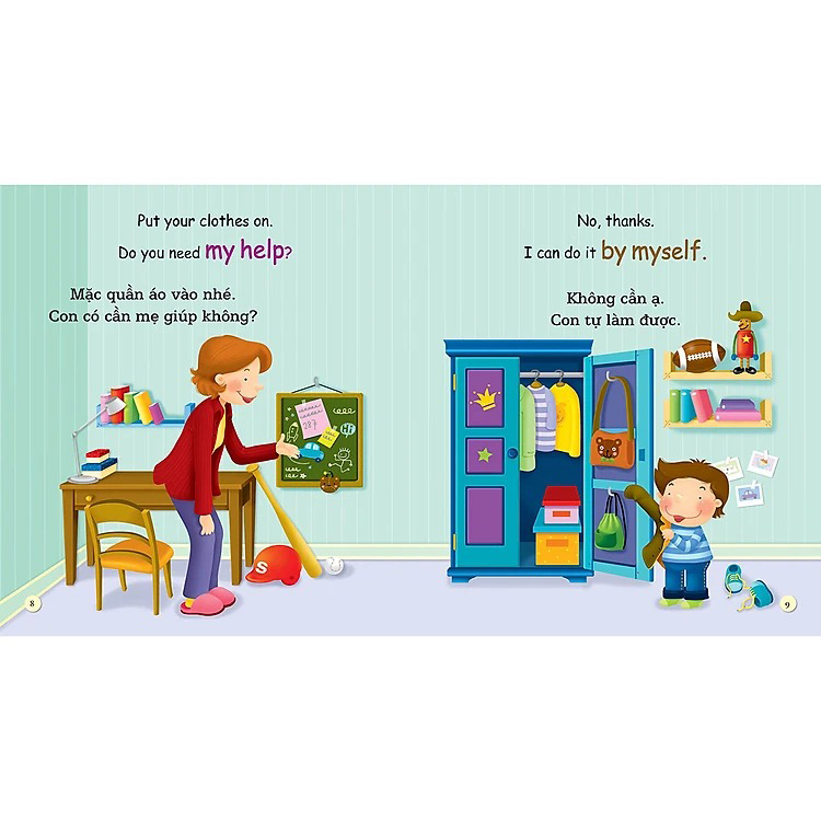 Bo
Playtime In English - Level 4 - I Can Do It By Myself - Con Co The Tu Lam Duoc - Ảnh 4