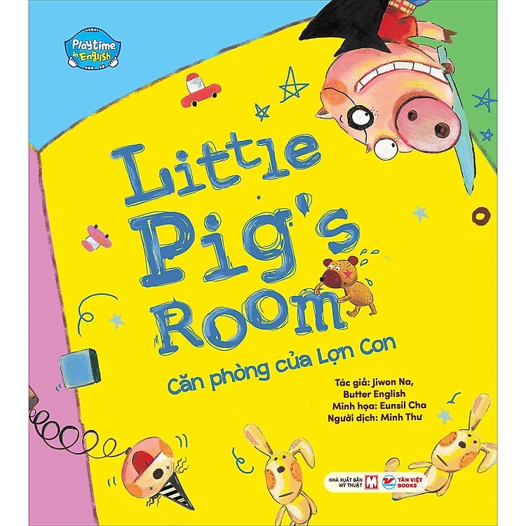 Bo
Playtime In English - Level 4 - Little Pig's Room - Can Phong Cua Lon Con - Ảnh 2