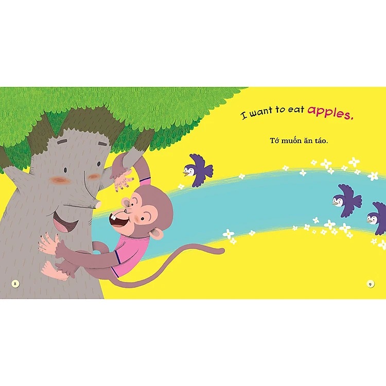 Bo
Playtime In English - Level 4 - Monkey And Apple Tree - Ban Khi Va Cay Tao - Ảnh 4