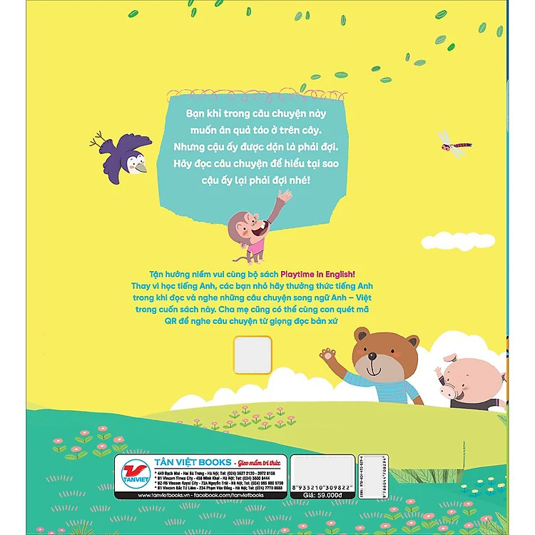 Bo
Playtime In English - Level 4 - Monkey And Apple Tree - Ban Khi Va Cay Tao - Ảnh 5