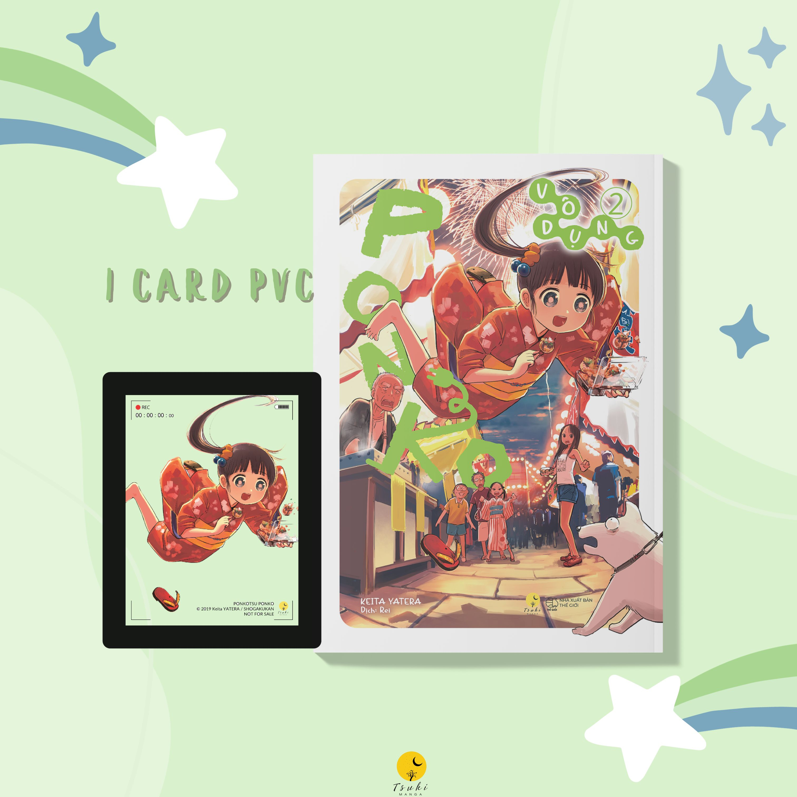 bộ ponko vô dụng - tập 2 - bản đặc biệt - tặng kèm card bo góc pvc - Ảnh 2