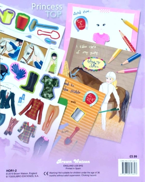 bộ princess top activity book 2: my pony & me - Ảnh 6